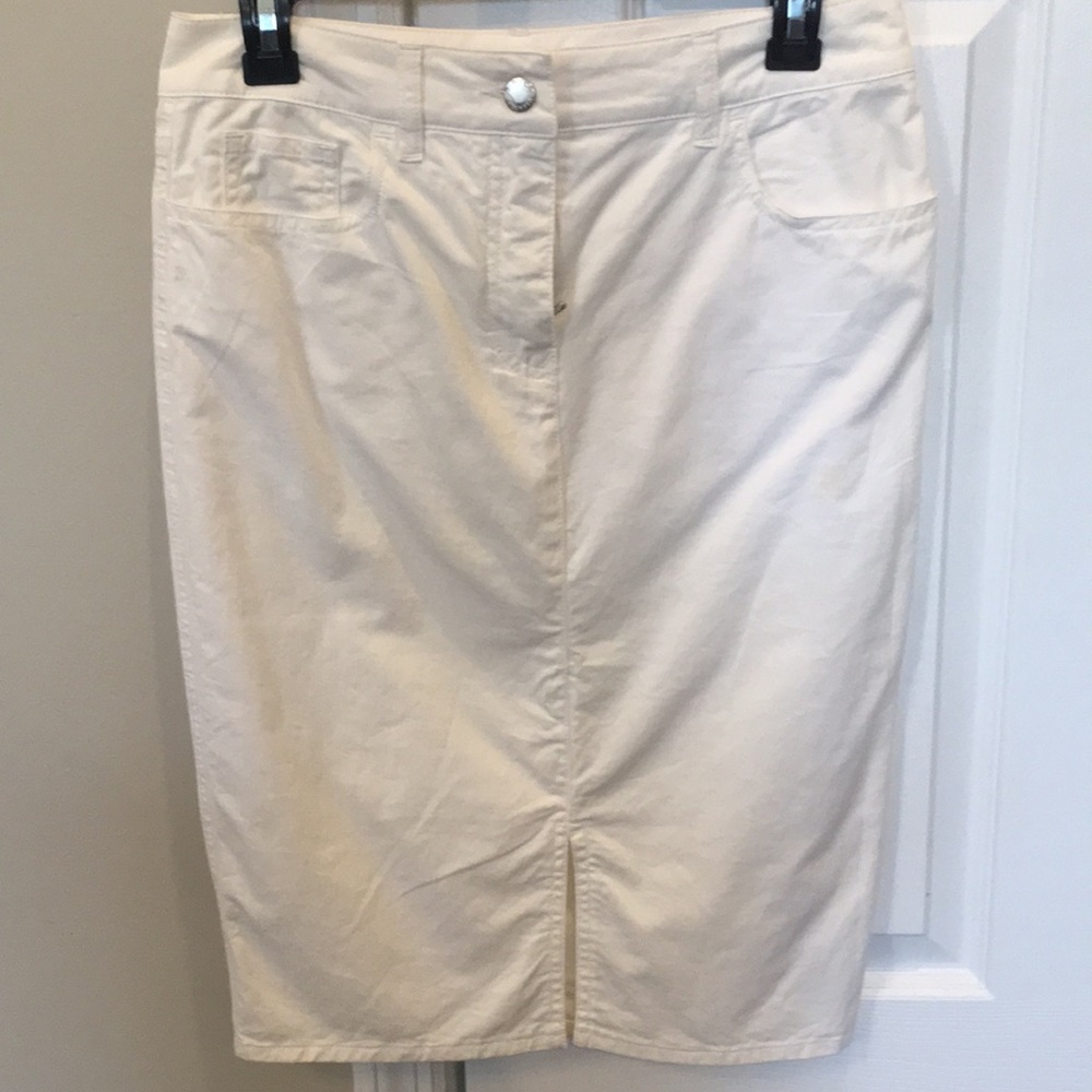 RED Valentino white skirt